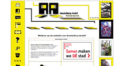 Desktop Screenshot of amsteldorpactief.nl